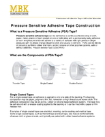 Pressure Sensitive Adhesive Tape Construction